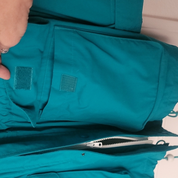 Teal Eddie Bauer all weather jacket. - Picture 6 of 9